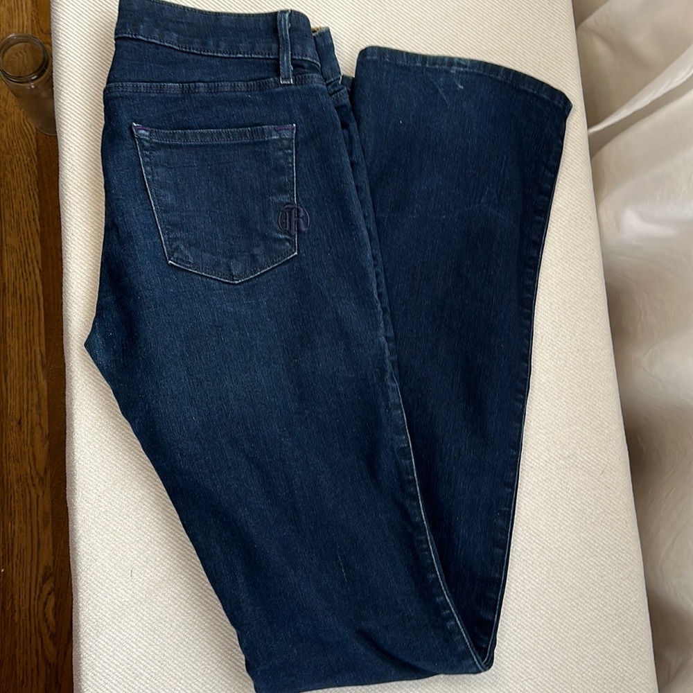 Rich & Skinny Dark Wash Bootcut Jeans - Size 27